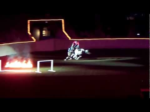 Tommy Turvey jumping fire!