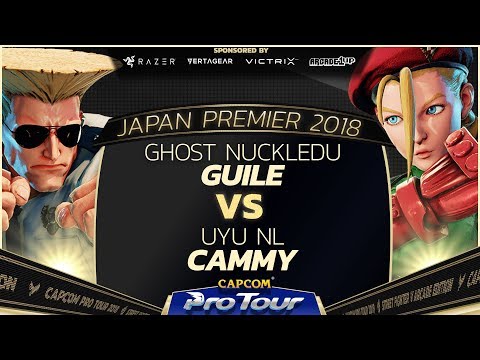 Ghost NuckleDu (Guile) vs UYU NL (Cammy) - Japan Premier Top 8 - CPT 2018