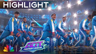 V.Unbeatable takes their act HIGHER than EVER! | Finals | AGT: Fantasy League 2024