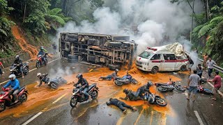 Download lagu Oil Spill Incidents on Extreme Roads in the World Today mp3 Download lagu Oil Spill Incidents on Extreme Roads in the World Today mp3