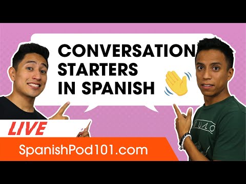 Conversation Starters in Spanish - Phrases You Need