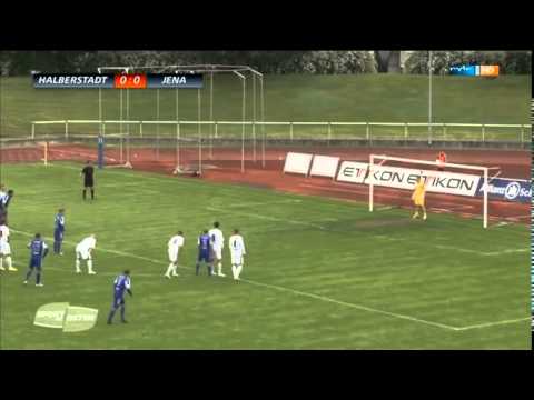 Tino Schmidt-Fussball,6. Saisontor, per Elfmeter, am 4.05.2014,gegen Germania Halberstadt, 2013/2014