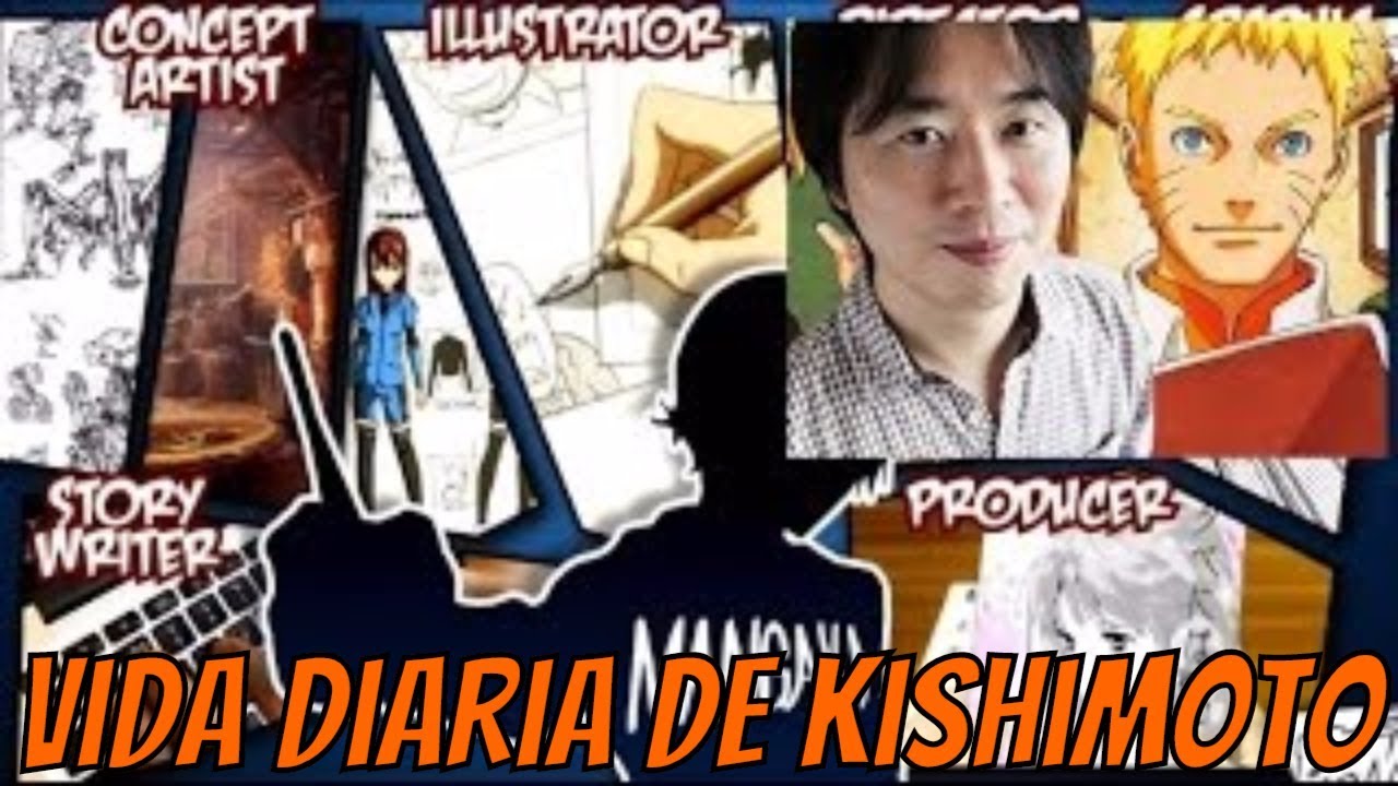 La Vida Diaria de Kishimoto Mientras Escribia Naruto - (Solo Dormía 3 Horas)