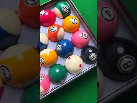 KONLLEN  Billiard Balls Set 16 Pool Table Balls 2-1/4" Regulation Size