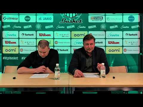 KTP-Basket - Tapiolan Honka, lehdistötilaisuus 21.10.2025