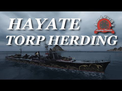 Herding with Torps - Hayate Tier 10 Japanese DD Shards South Spawn World of Warships