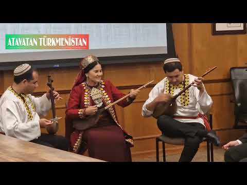 Amerikada Tùrkmen Dutarynyn owazy belentden ÿañlandy! Bu agṣam Konsert bar