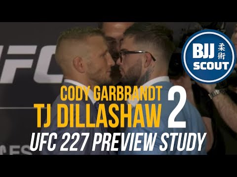 BJJ Scout: TJ Dillashaw v Cody Garbrandt 2 UFC 227 Preview Study - What's Plan B?