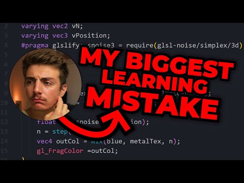How to NOT LEARN WebGL | Software engineering learning journey