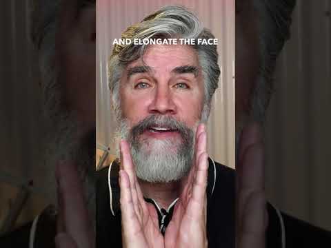 Sharp Jawline & Defined Face Beard HACK. What Face Shape Type Do You Have? #shorts