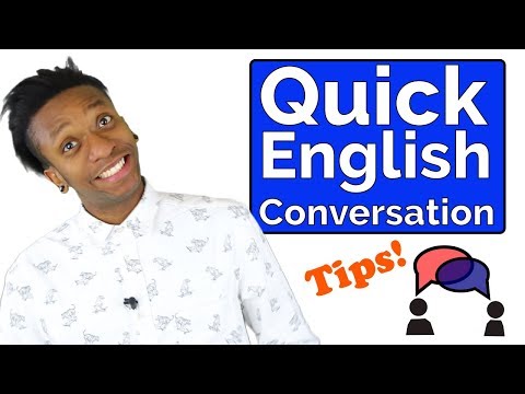 Quick English Conversation: Meeting a Black English Teacher