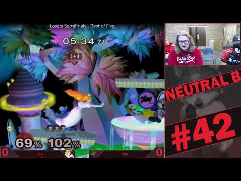 Neutral B #42 Melee - 3+4 (Peach) vs. Yez (Ganondorf) - LS