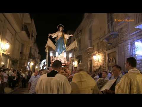 TRANI - Solennità di MARIA ASSUNTA in CIELO - Processione cittadina