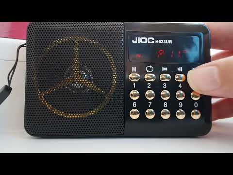 Сканирование FM диапазона в Нур-Султане 11 января 2022 года радиоприёмник JIOC H033UR