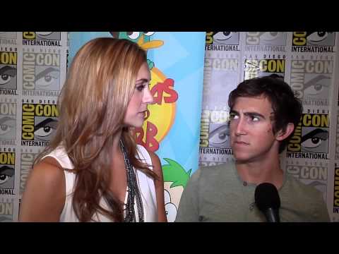 Alyson Stoner & Vincent Martella Chat "Phineas & Ferb" at 2012 Comic-Con
