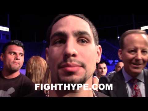 DANNY GARCIA NOT BIG ON A LAMONT PETERSON FIGHT; SAYS IT DOES NOTHING FOR HIS CAREER