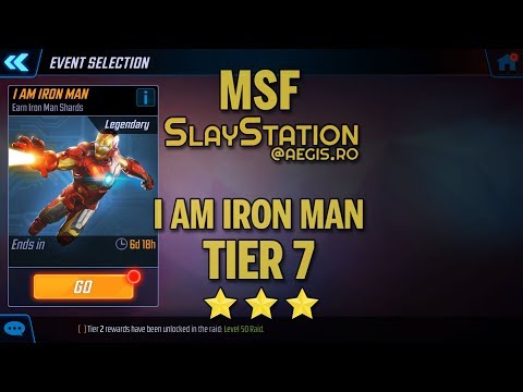 MSF I am Iron Man, Tier 7