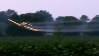 preview picture of video 'Crop Duster Plane. Incredibly Talented Stunt Pilot!'