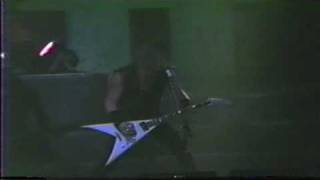 Metallica The Thing That Should Not Be Live in 1986 at Quebec City Canada