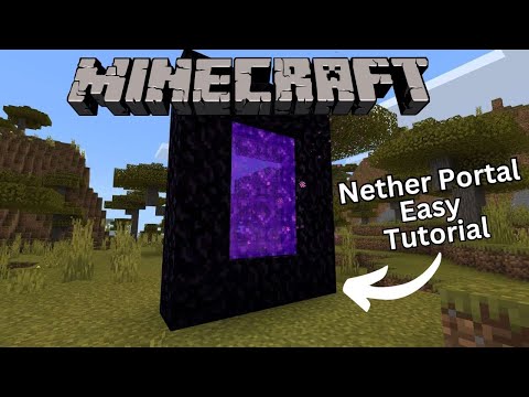 Ultimate Nether Portal Tutorial - Minecraft Java 1.20