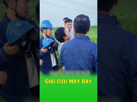 Dùng tia laser giải cứu máy bay mắc dây điện