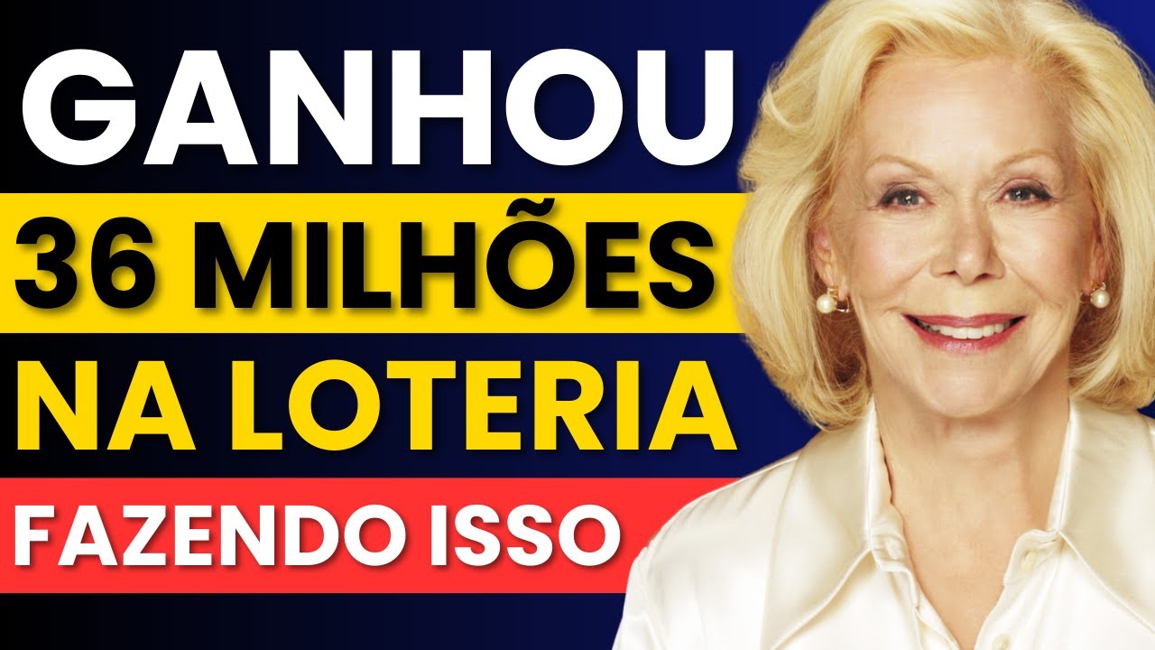 Ela Manifestou um Prêmio da LOTERIA Usando a Lei da Atração e os Ensinamentos de LOUISE HAY