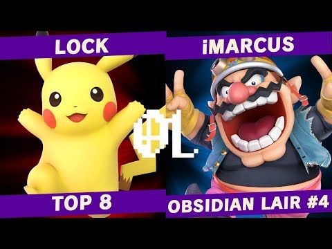 Lock(Pikachu) vs iMarcus(Wario) - TOP 8 - OBSIDIAN LAIR #4