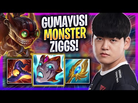 GUMAYUSI IS A MONSTER WITH ZIGGS! - T1 Gumayusi Plays Ziggs ADC vs Kalista! | Season 2023