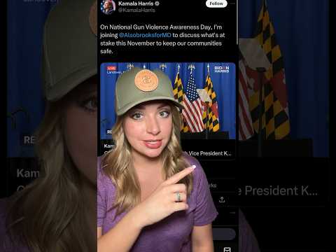 VP Harris "Explains" Gun Show "Loophole" #2ndamendment #shortsvideo #shortsfeed #shorts Thumbnail