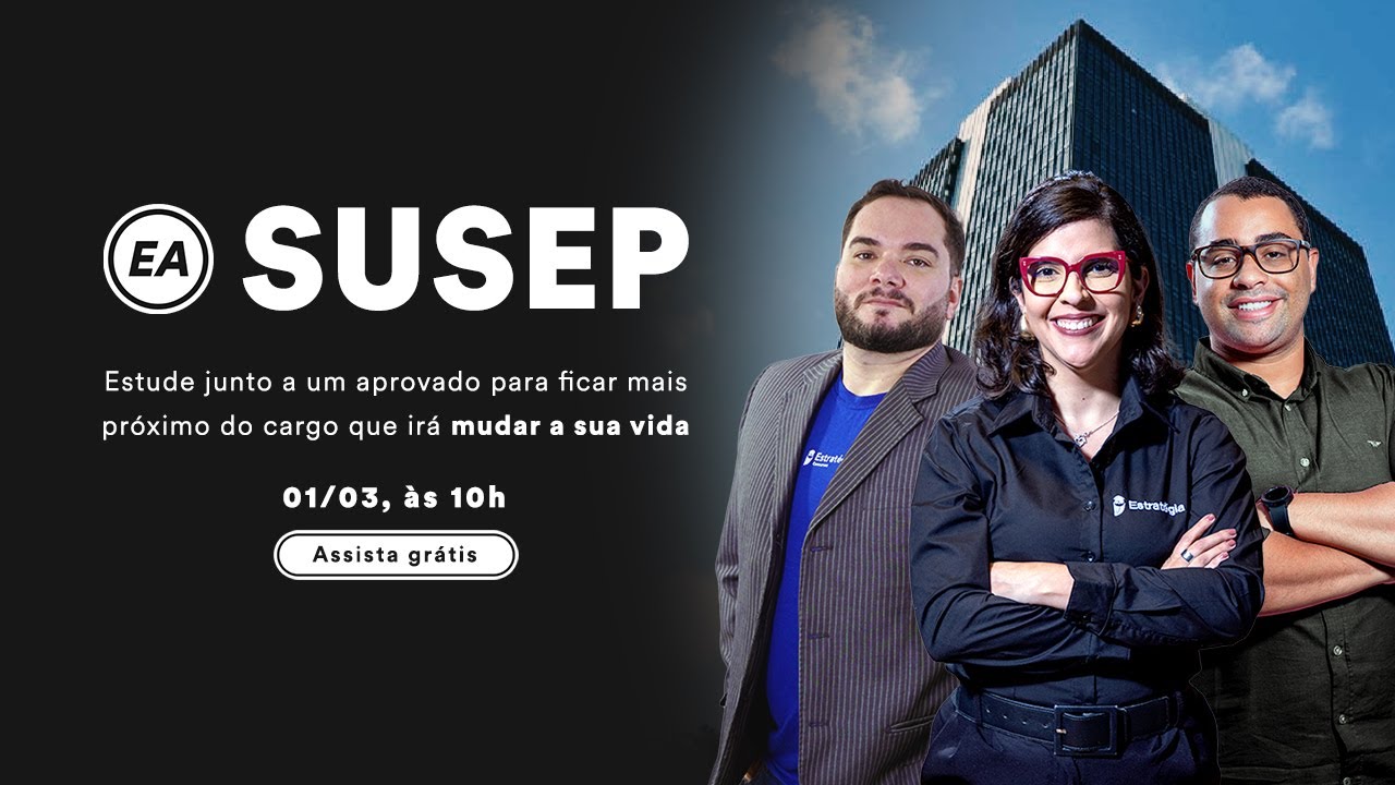EA SUSEP - Estude junto a um aprovado para ficar mais próximo do cargo que irá mudar a sua vida