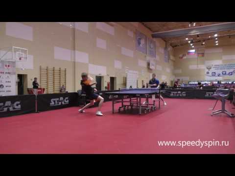 Nikulin-Maslov.Russian table tennis championship 2017.FHD