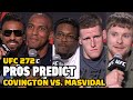 Pros Predict Colby Covington vs. Jorge Masvidal | UFC 272 | MMA Fighting