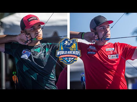 Miguel Becerra v Nico Wiener – compound men quarterfinal | Yankton 2021 World Archery Championships