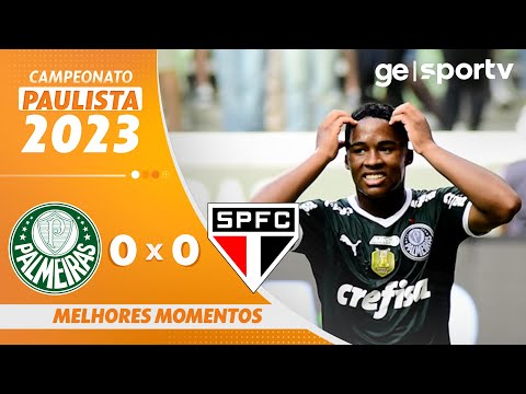 Gols e lances de Palmeiras x São Paulo
