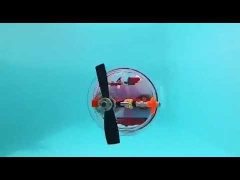 how to build a #Lego-powered #submarine with automatic depth control.