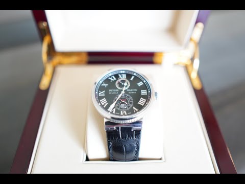 Reviewing my Ulysse Nardin Maxi Marine Chronometer Watch 43mm Ref #263-67 #ulyssenardin #watch