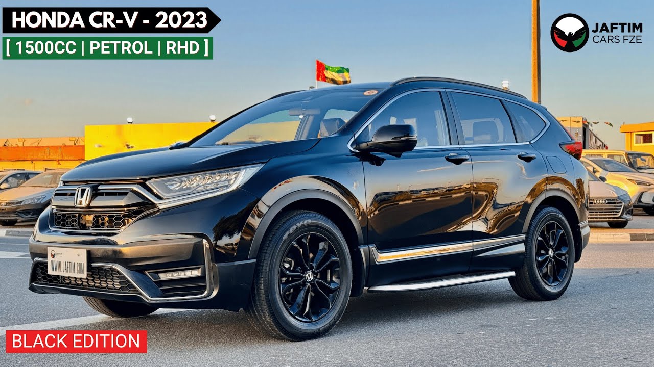 Honda CRV BLACK EDITION | RHD | 1.5L PETROL ENGINE | (AT) | 2023 | REAR VIEW CAMERA video