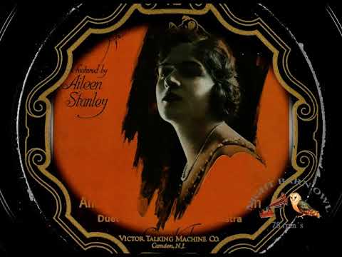 RED LIPS KISS MY BLUES AWAY - Aileen Stanley & Johnny Marvin 1927 Victor 20714 A
