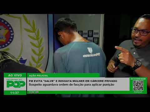 PM evita salve e resgata mulher em cárcere privado