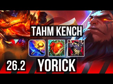 TAHM KENCH vs YORICK (TOP) | Good KDA: 10/1/3 | EUNE Master | 26.2