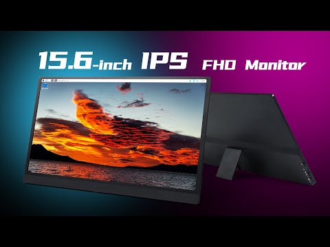 Waveshare 15.6inch Monitor, IPS Screen, 1920×1080 Full HD