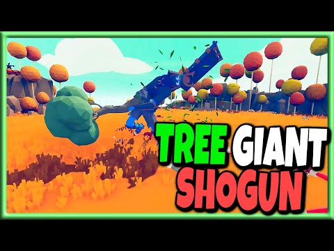TREE GIANT SHOGUN vs Every Faction Bonus Battles - TABS MODS GAMEPLAY
