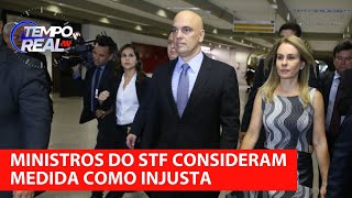 Alexandre de Moraes chama sanção dos EUA contra esposa de ‘lamentável’