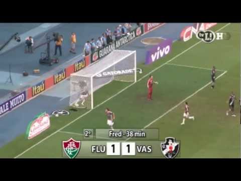 Os gols de Fluminense 1 x 2 Vasco - 27.11.11