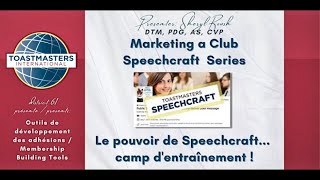 Market Your Toastmasters Club with Speechcraft