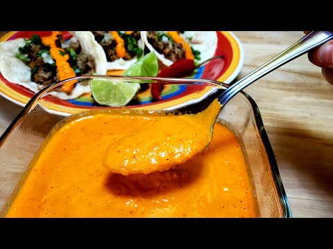 Salsa chilena naranja