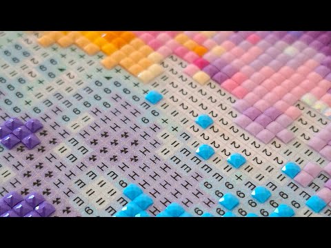 4 HOUR - Super Satisfying & Relaxing ASMR - COMPLETE Diamond Painting Compilation
