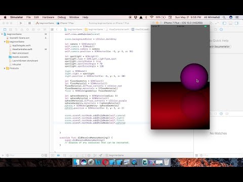 How to Create 3D Objects Using SceneKit (Part I)