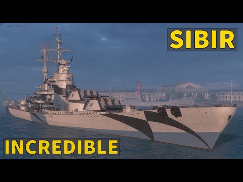 Sibir - My Personal Best in this Ship | World of Warships