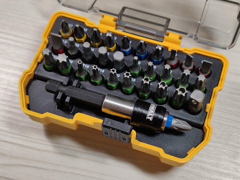 Набор бит DeWALT 32 шт: Phillips, Pozidriv, Torx, Slotted, Hex, 25 мм Набор бит DeWALT 32 шт: Phillips, Pozidriv, Torx, Slotted, Hex, 25 мм